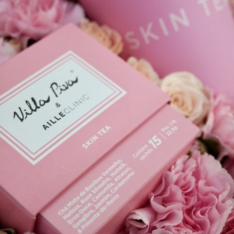 Chá em Sache Skin Tea 15 Saches 