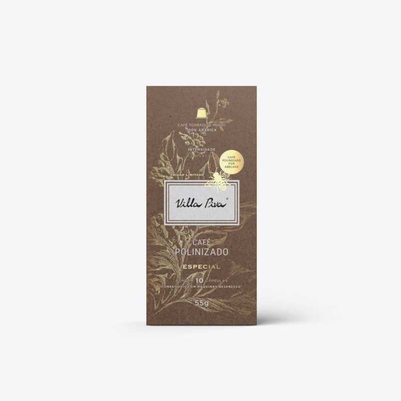 Café Especial Polinizado em Cápsulas Villa Piva 55 Gramas